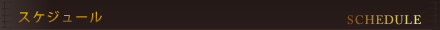 スケジュール